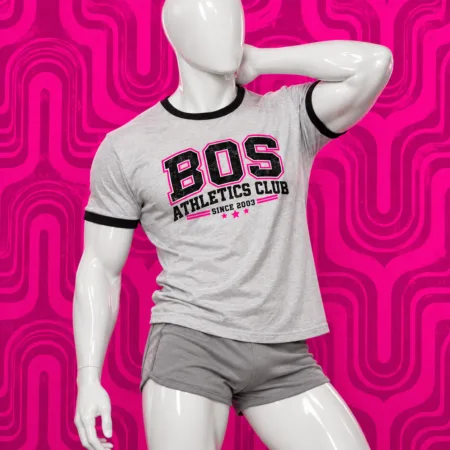 BOS Athletics Club Ringer Tee