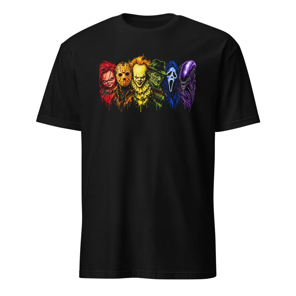 Rainbow Horror Tee - Basic, Black